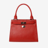 Mac Douglas - Mini sac main cuir Temple Buni Rouge